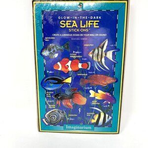 Imaginarium Glow-In-The-Dark Sea Life Stick Ons Wall Ceiling Decor